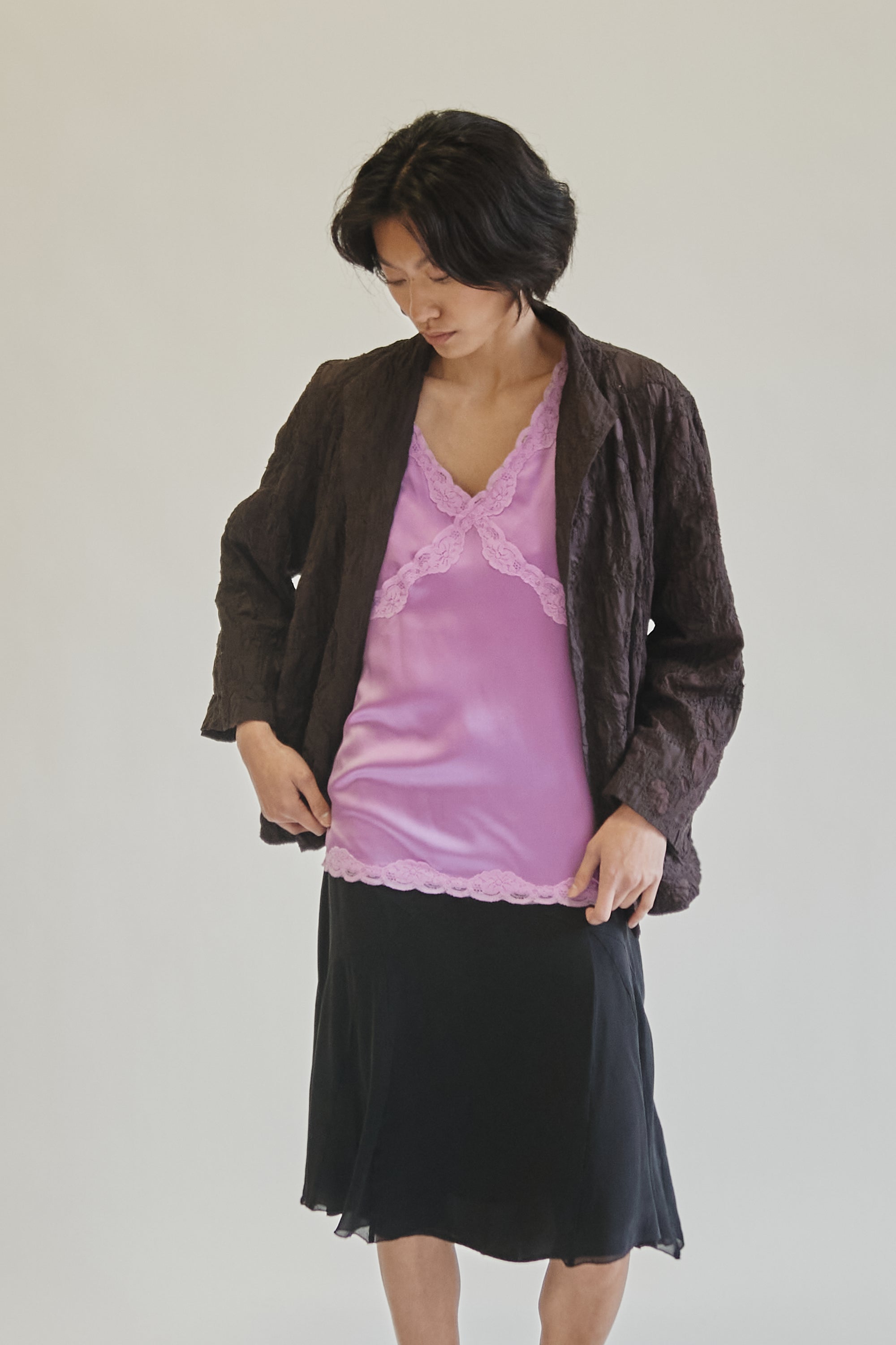Eileen Fisher Textured Silk Jacket - Hey Jude
