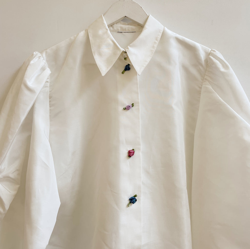 Pearl Flower Bud Blouse
