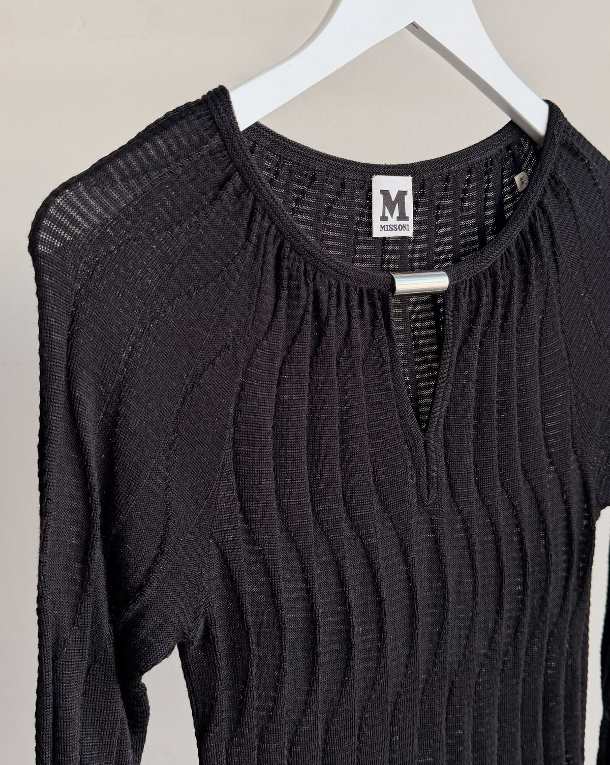 Missoni Black Knit Dress