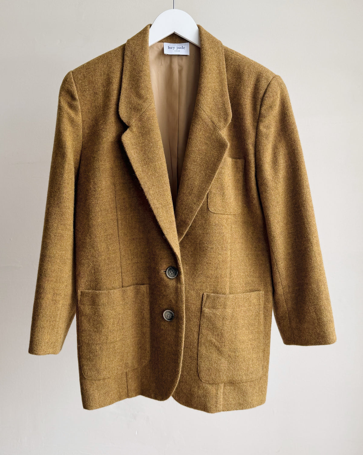 Dijon Tailored Slim Wool Blazer - Hey Jude