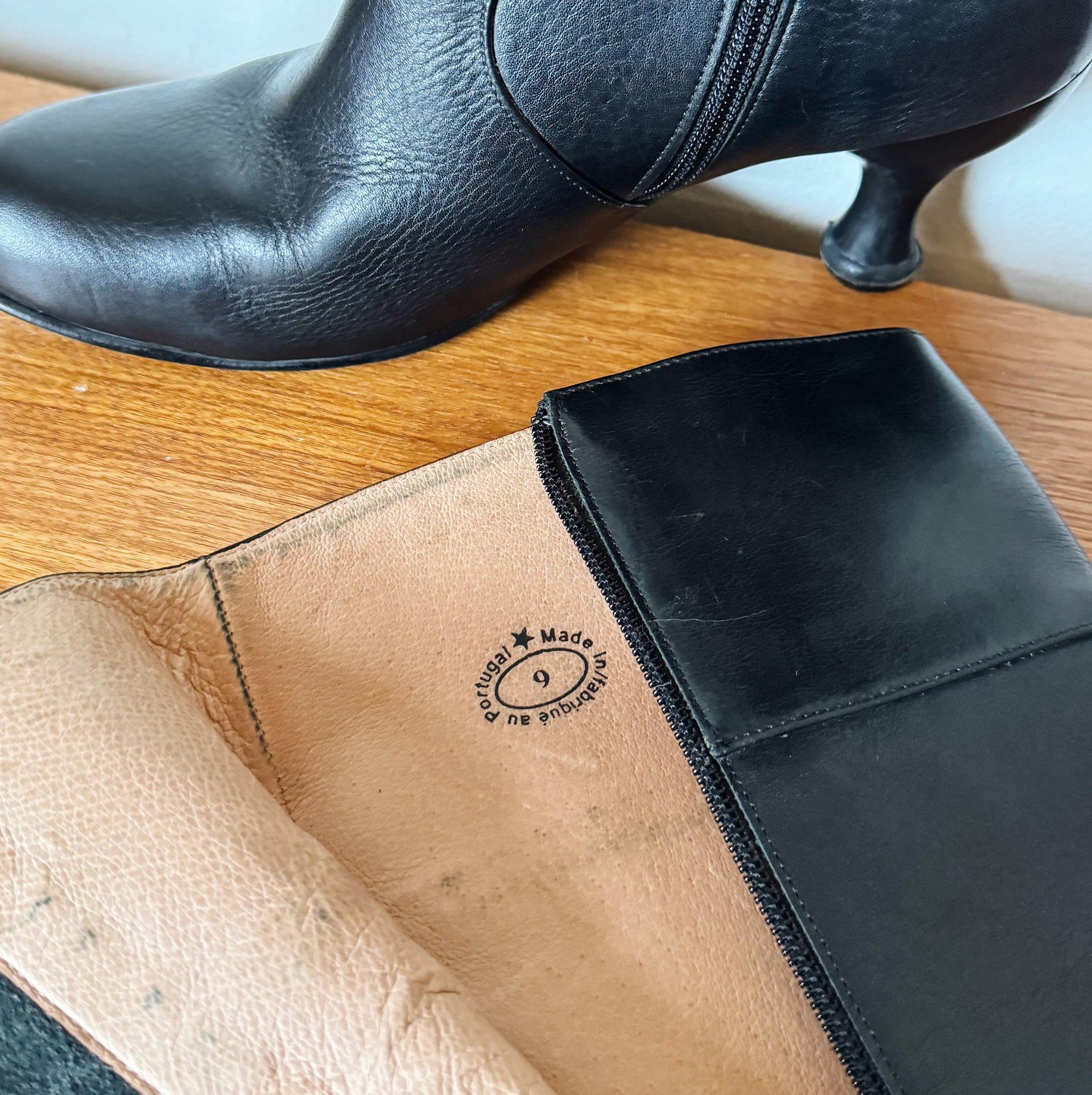 John Fleuvog Leather Knee High Boots | Size 9 - Hey Jude