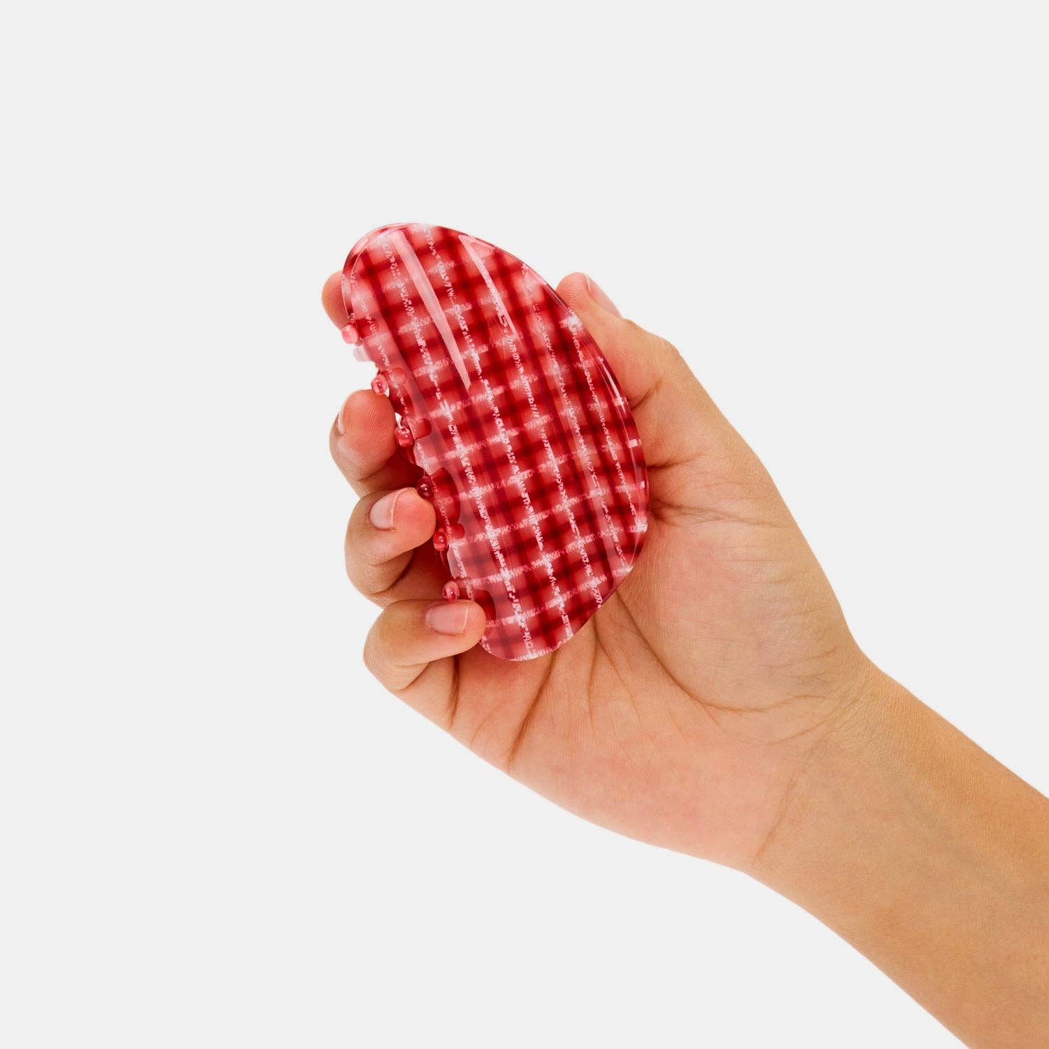 CHUNKS - Suki Claw in Red Plaid - Hey Jude