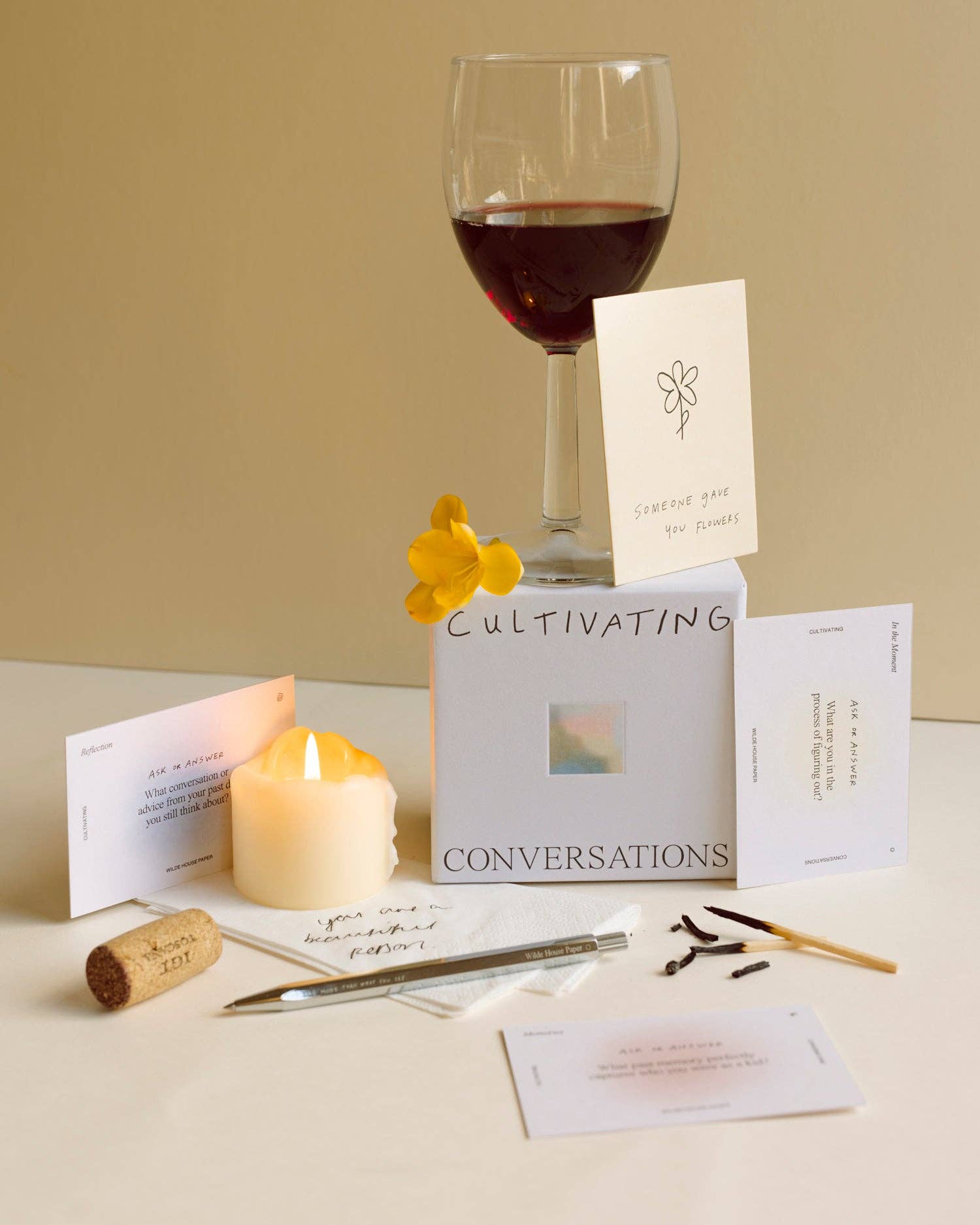 Wilde House Paper - Cultivating Conversations Card Deck - Hey Jude