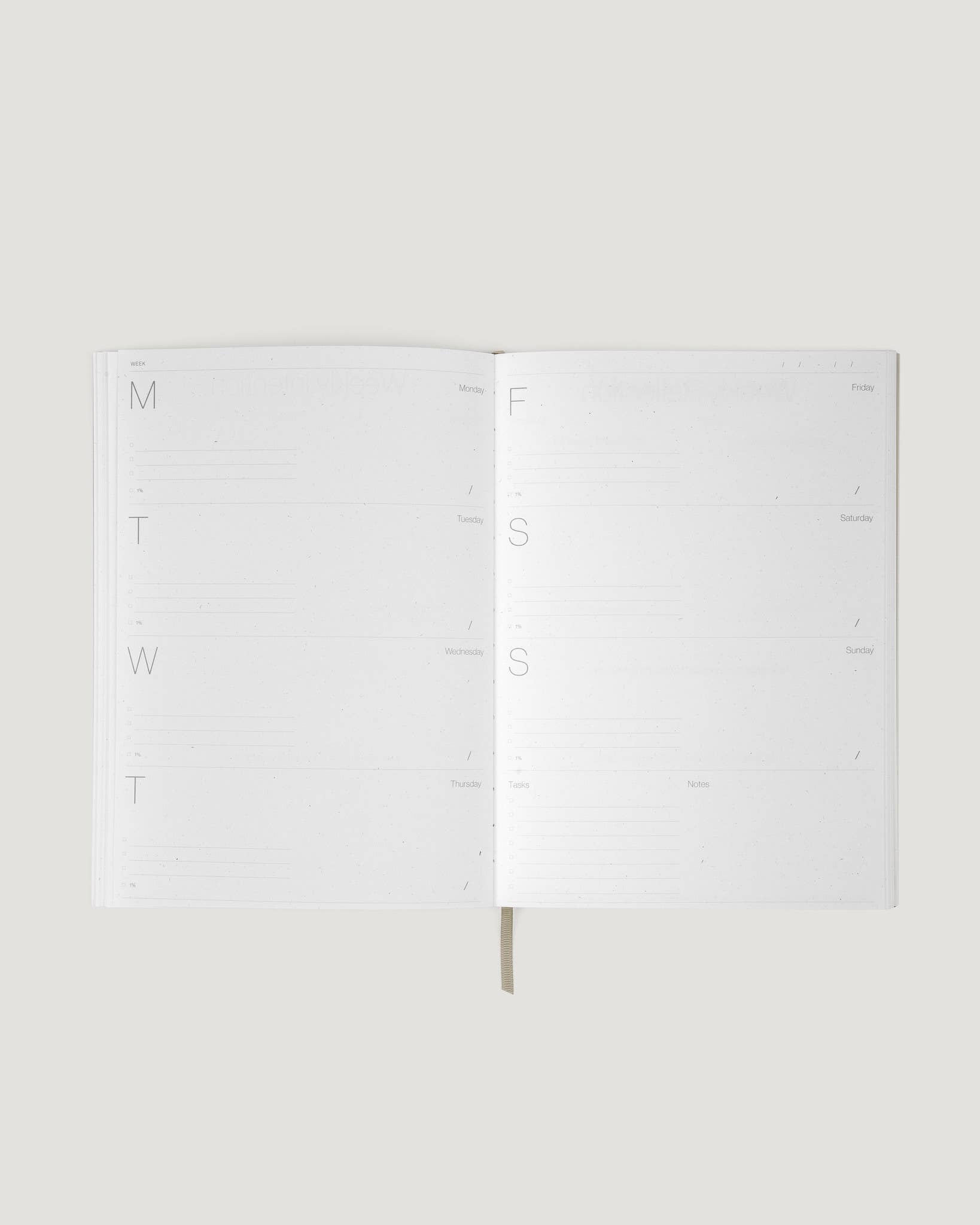 Wilde House Paper | Week Planner