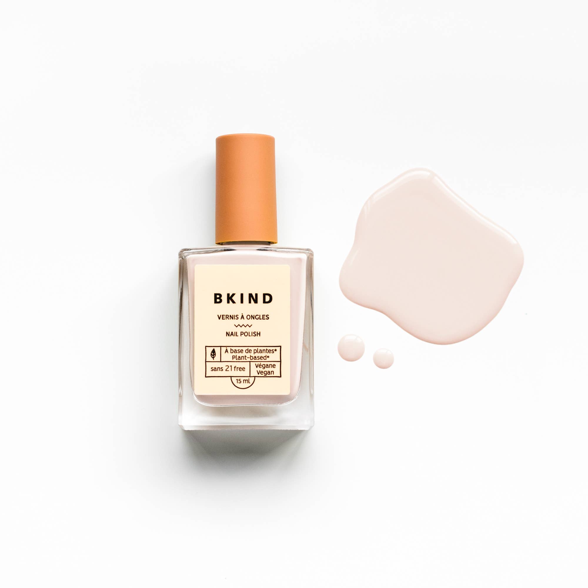 BKIND - Vegan & 21-free Nail Polish - Oat Milk - Hey Jude