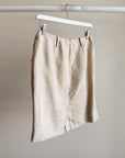 Natural Linen Mini Skirt