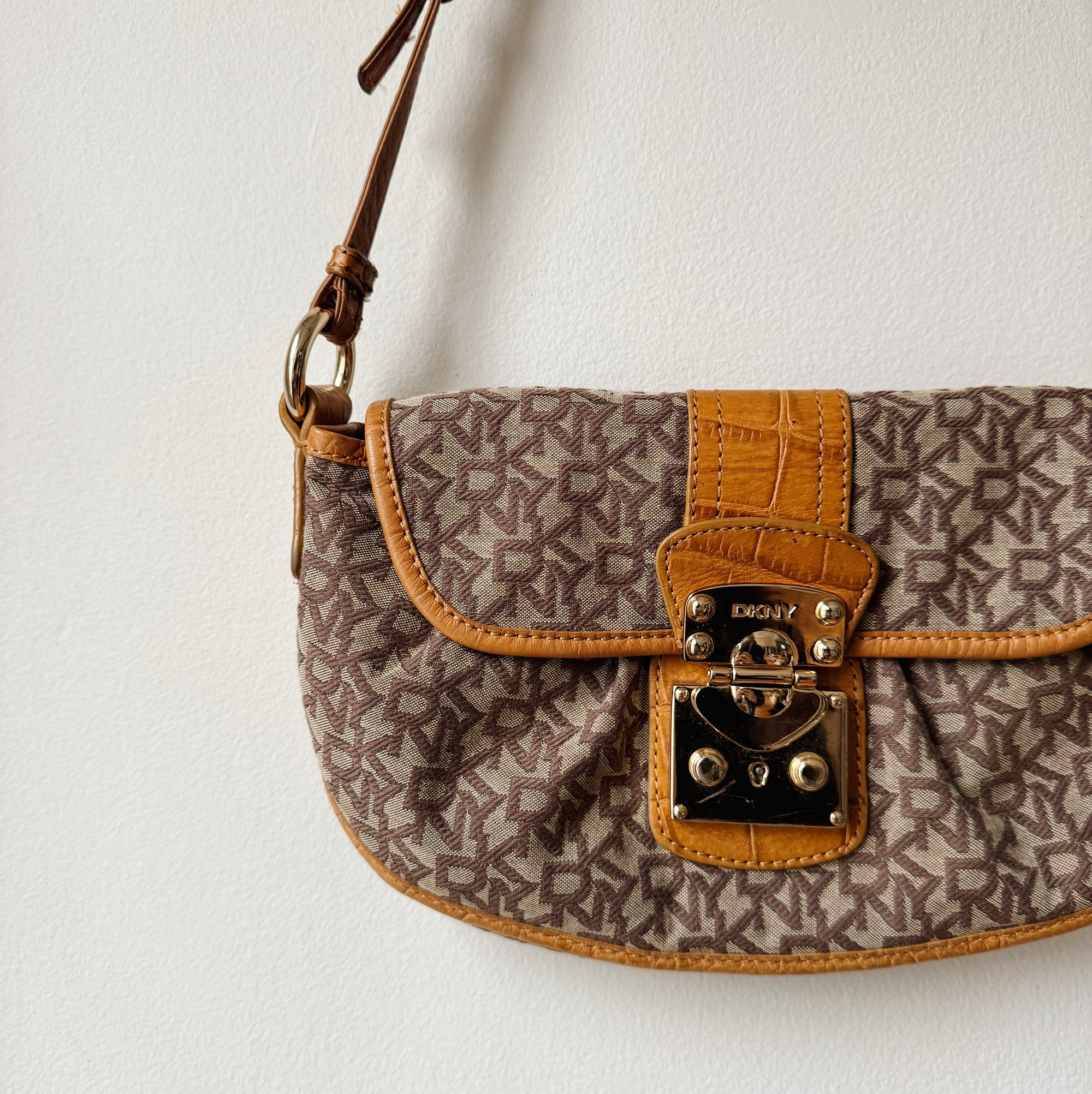 DKNY Monogram Crossbody Bag - Hey Jude