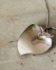 Double Heart Sterling Silver Necklace - Hey Jude