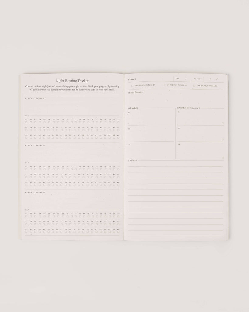 Wilde House Paper | Night Routine Journal