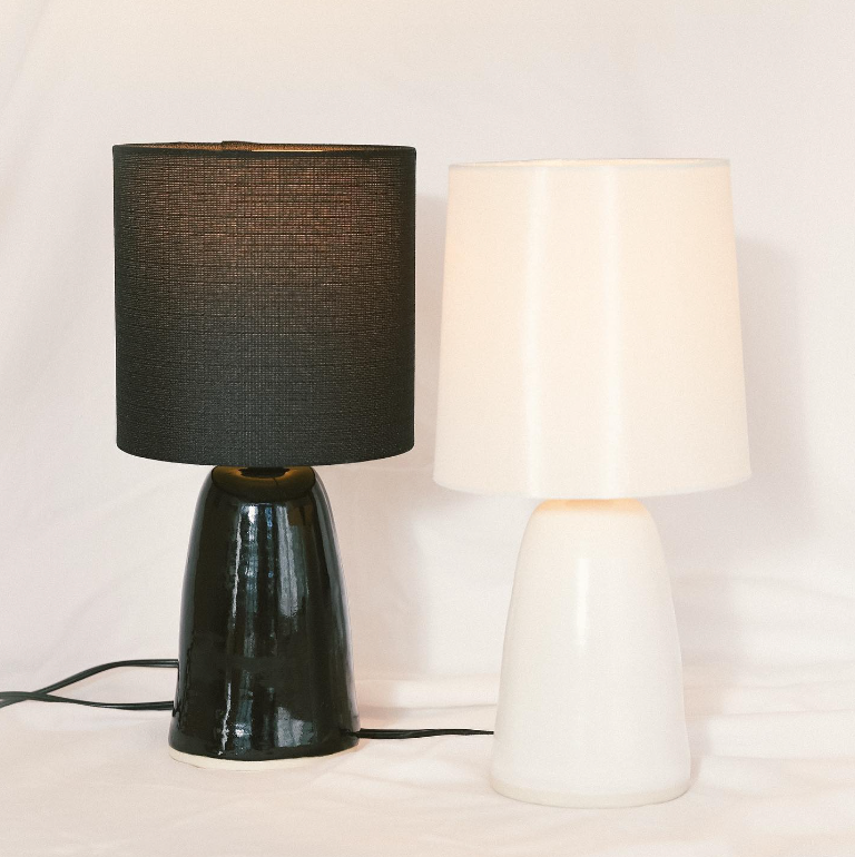 Black Ceramic Mini Lamp