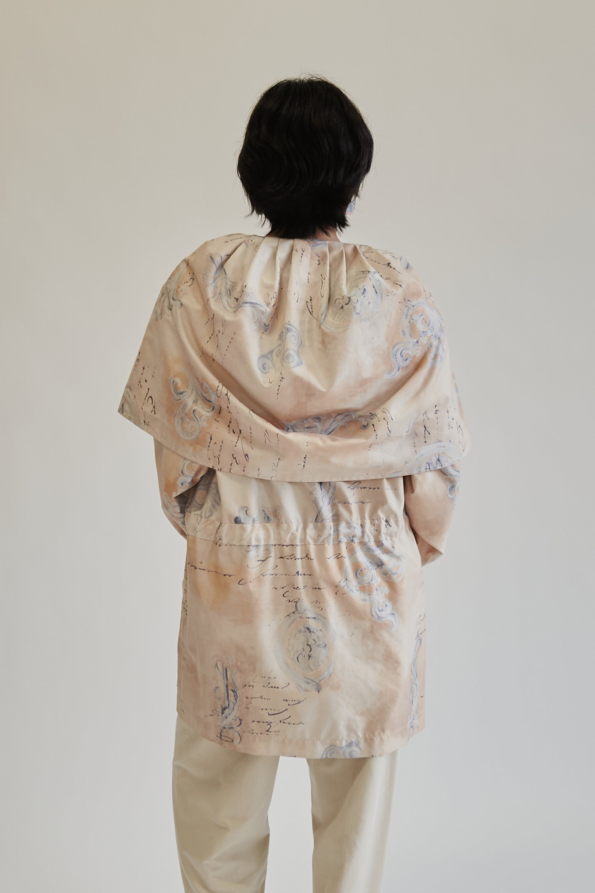 Honey Patterned Shawl Jacket - Hey Jude