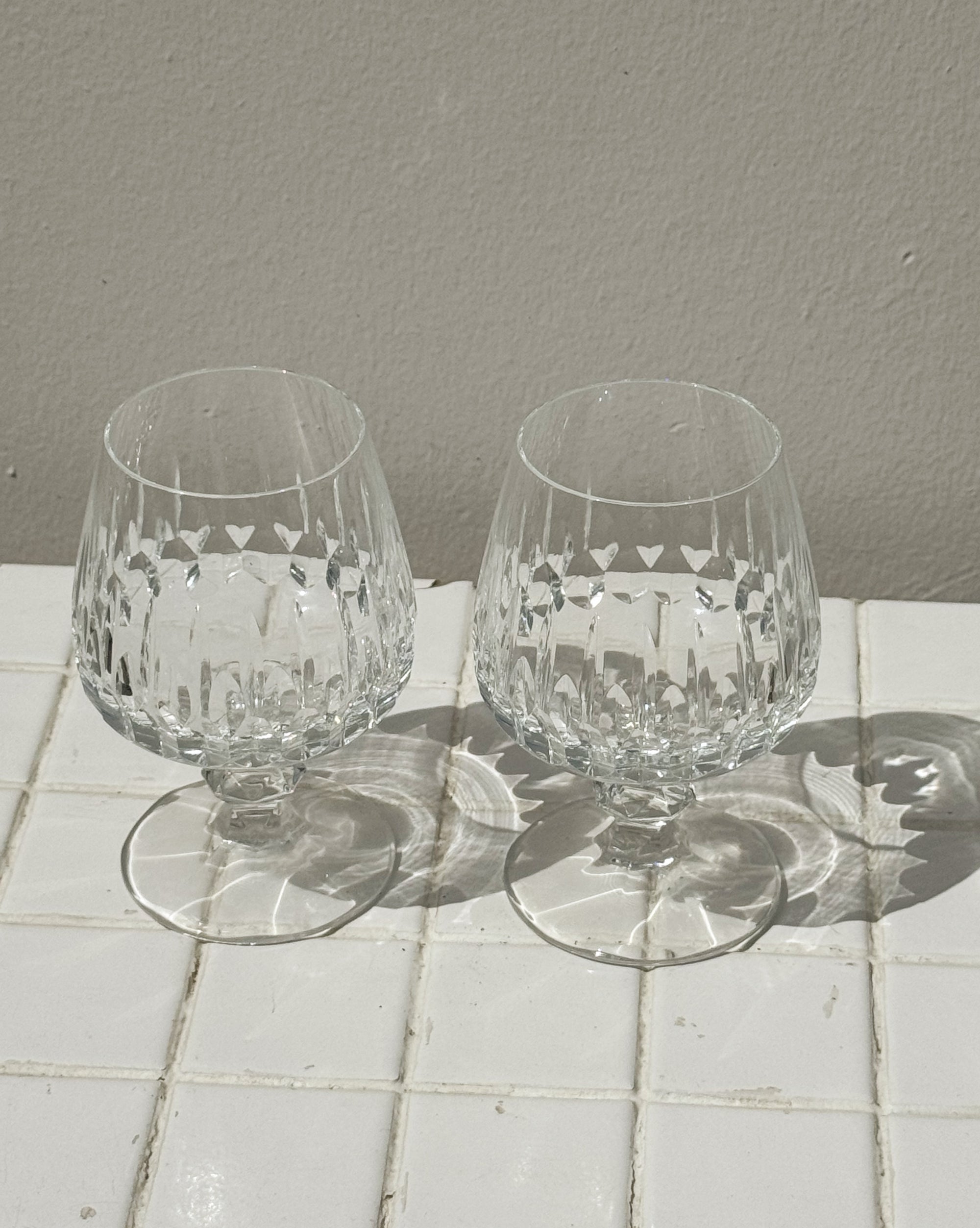 Crystal Clear Glass Snifters - Hey Jude