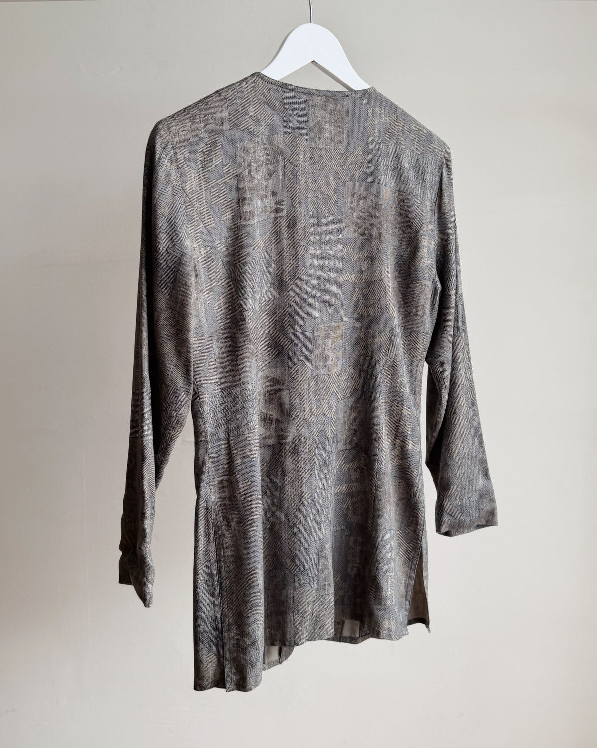 Charcoal Baroque Frog Closure Jacket - Hey Jude
