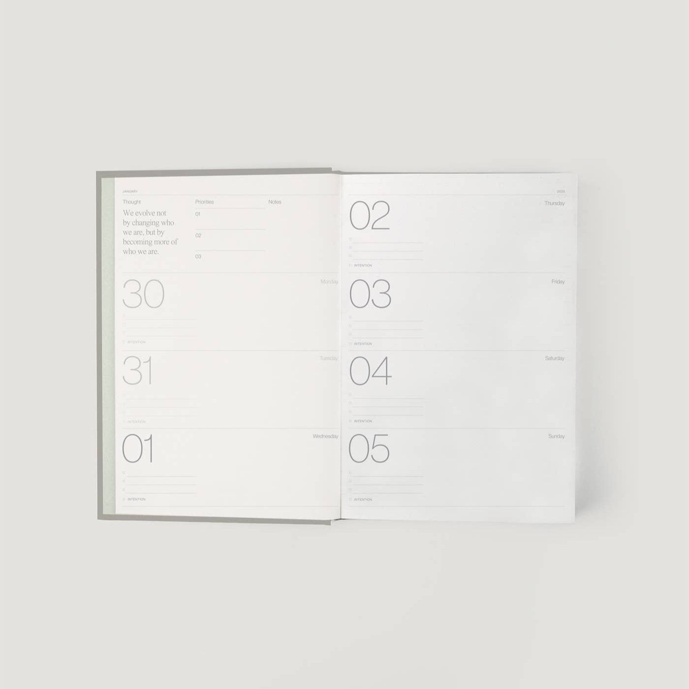 Wilde House Paper | 2025 Intentional Planner
