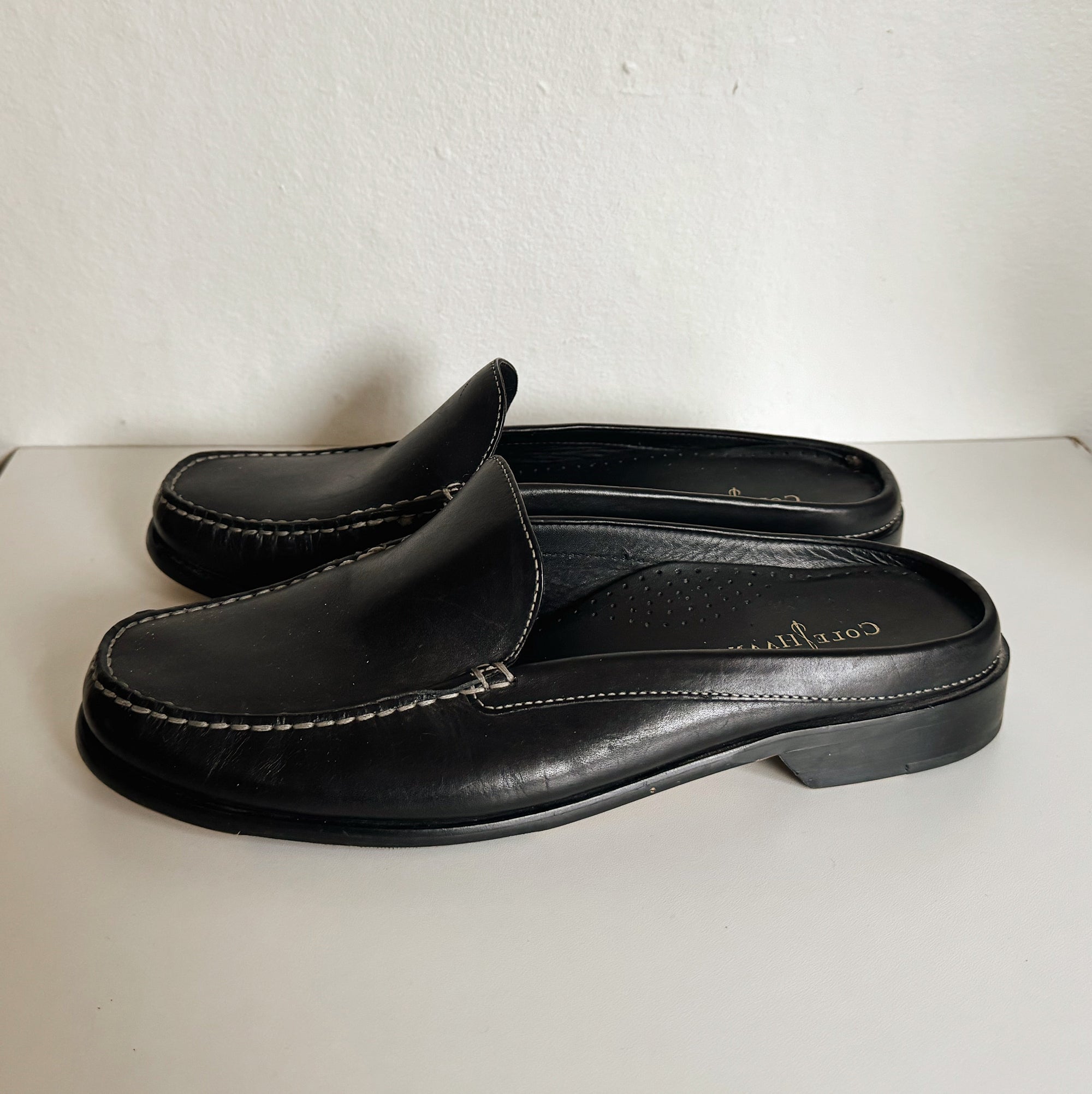 Cole Haan Black Slip On Loafers | Size 8.5 - Hey Jude