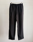 Black Linen Easy Pants