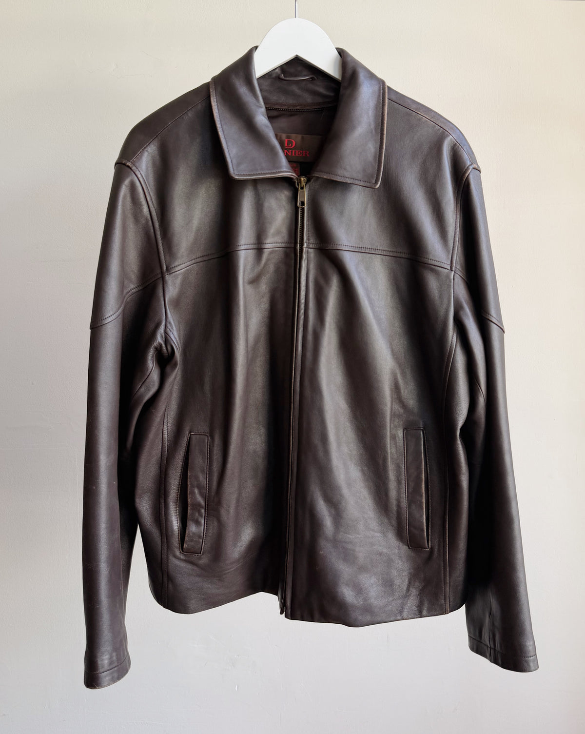 Danier Espresso Leather Jacket - Hey Jude