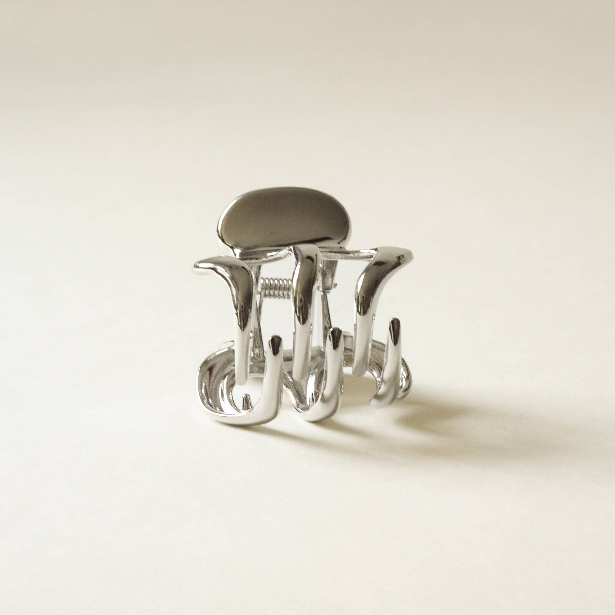 nar&#39;sha | Silver Metal Hair Claw