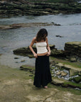 LA RELAXED - Pointelle Tube Top: Creme / S - Hey Jude