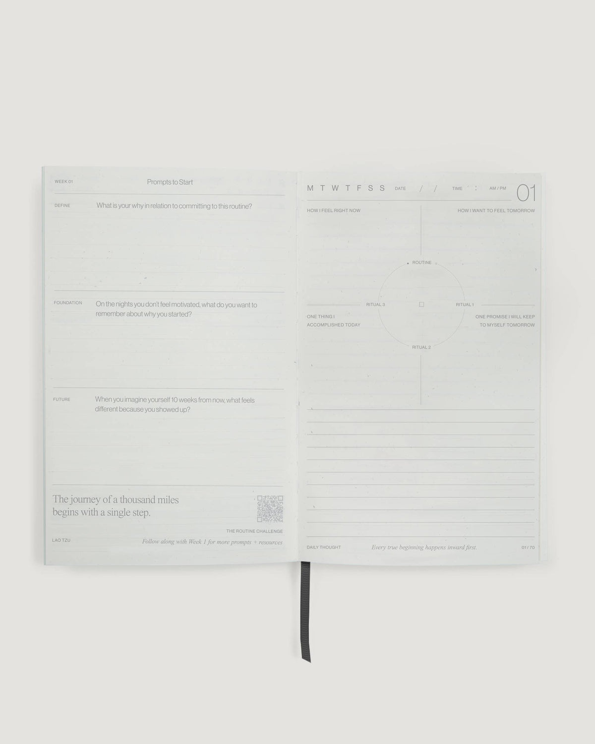 Wilde House Paper - Night Routine Journal - Hey Jude