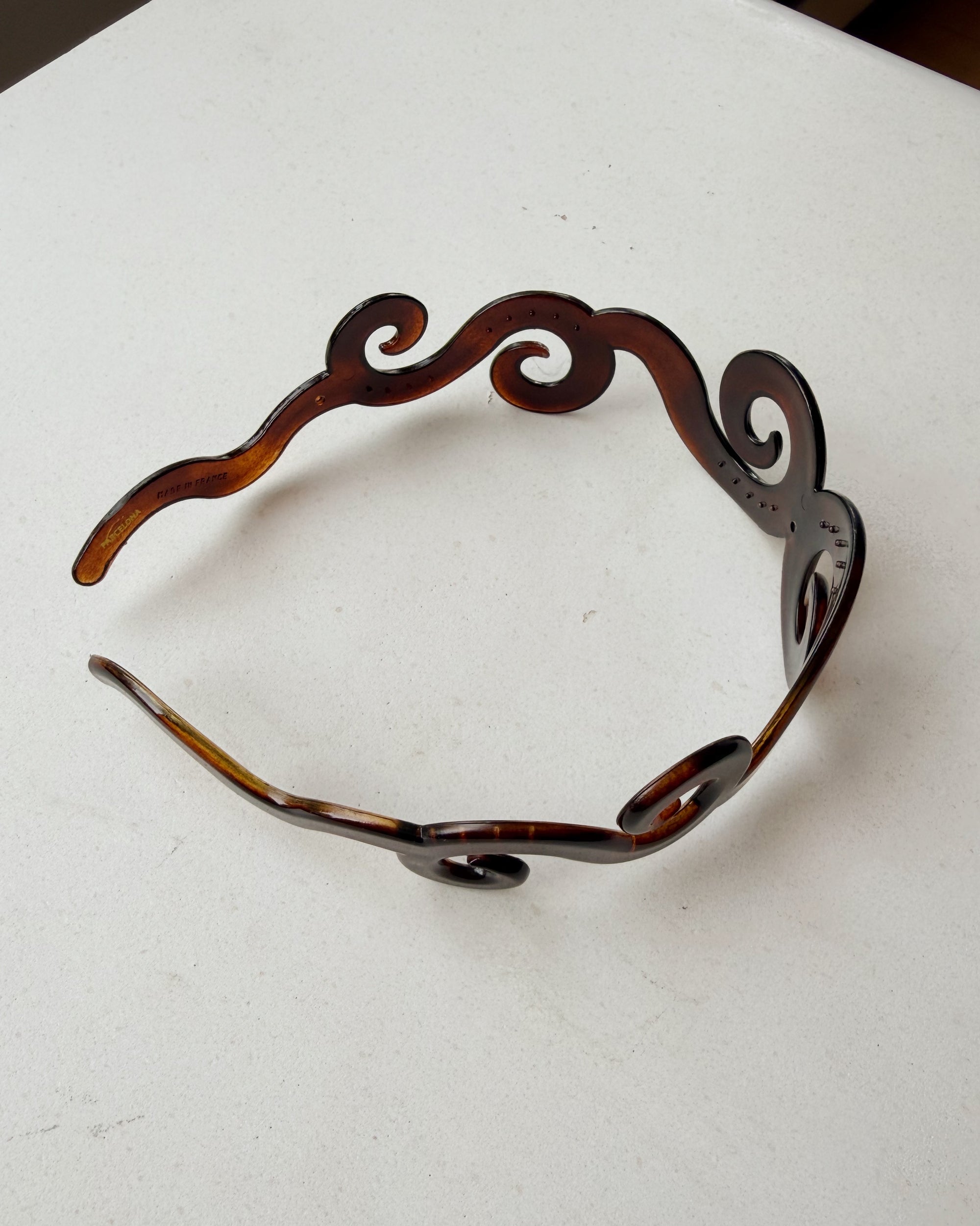Parcelona | French Swirls Tortoise Headband