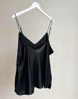 Black Silk Camisole