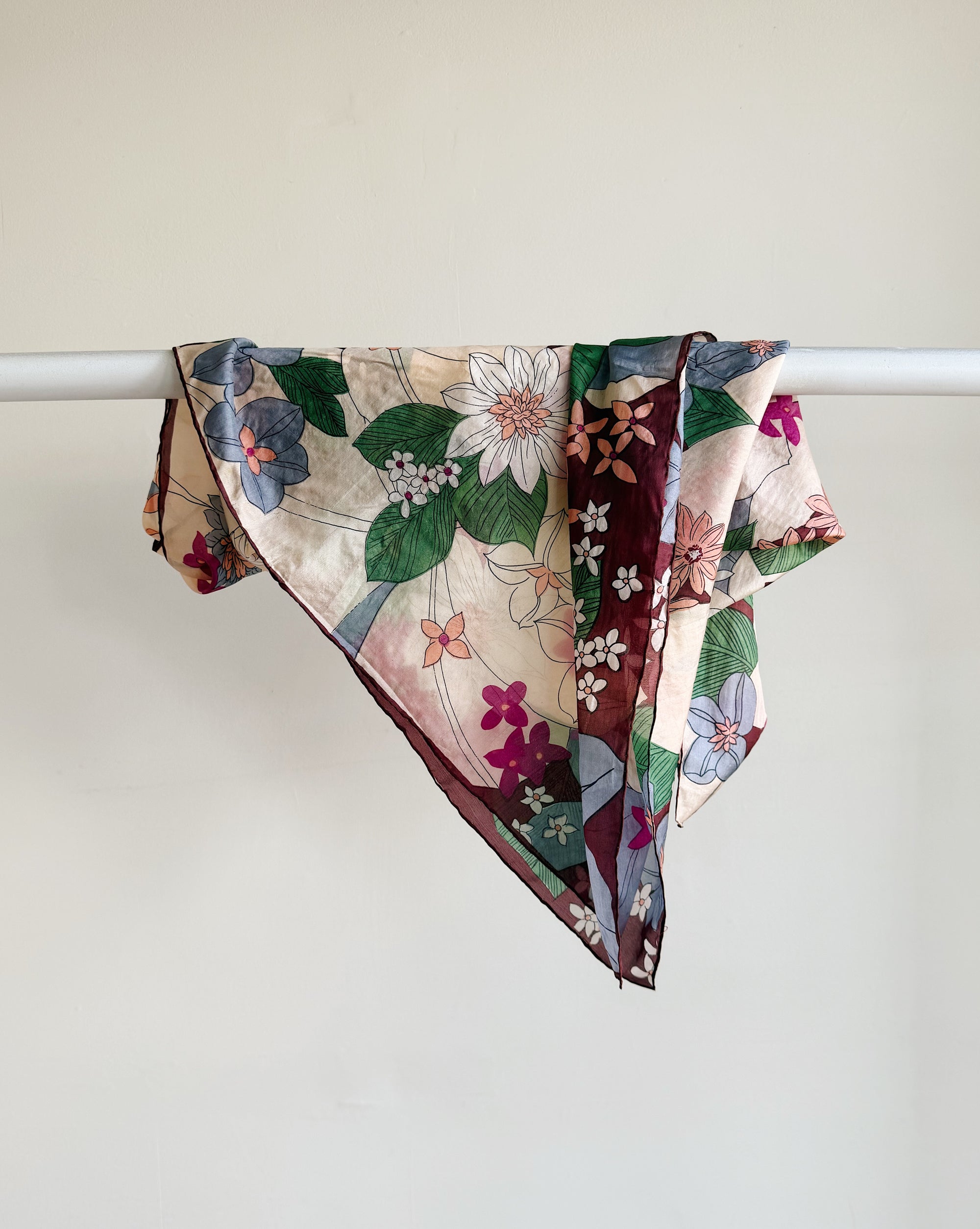 Botanical Garden Silk Scarf