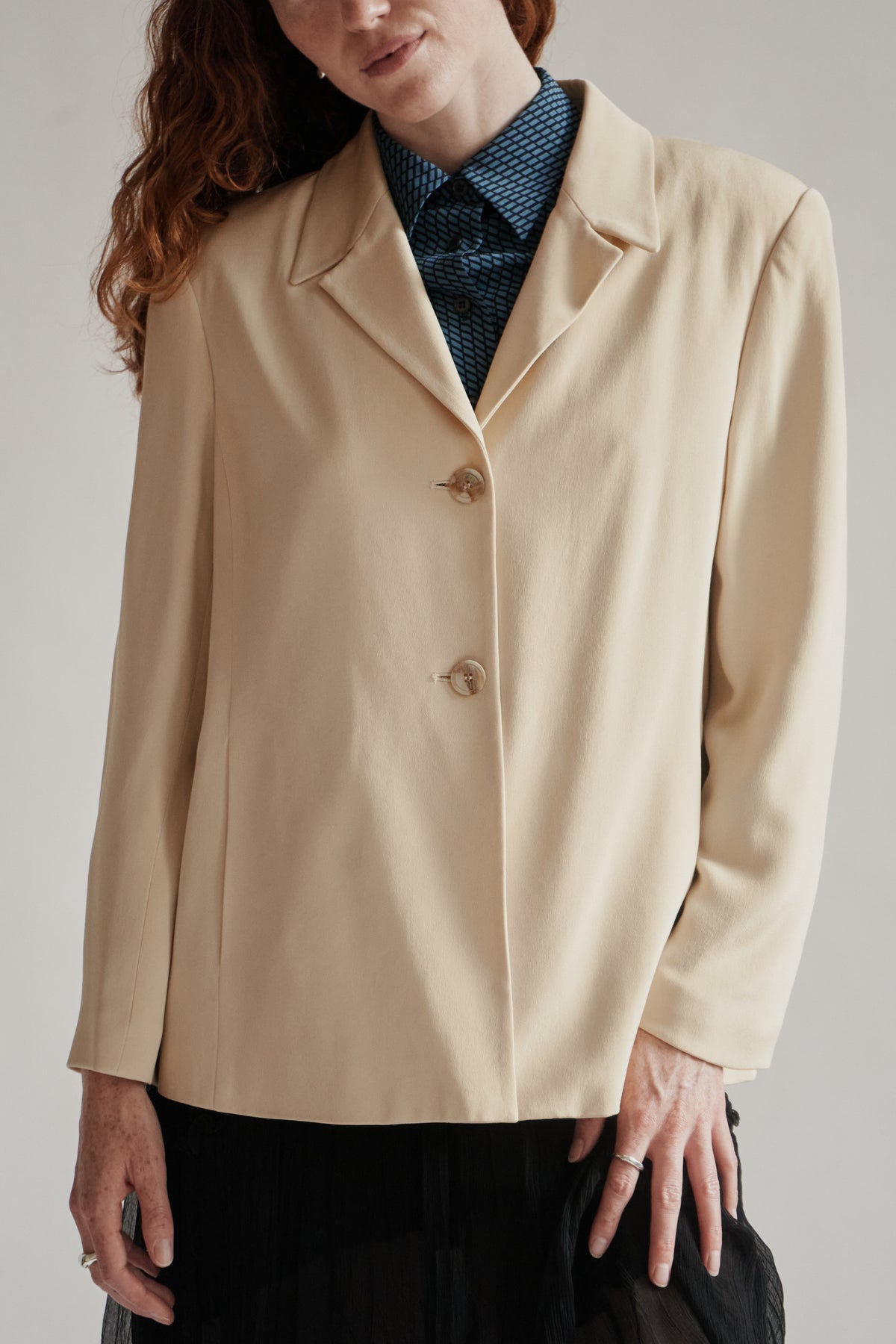 Butter Silk Minimalist Blazer