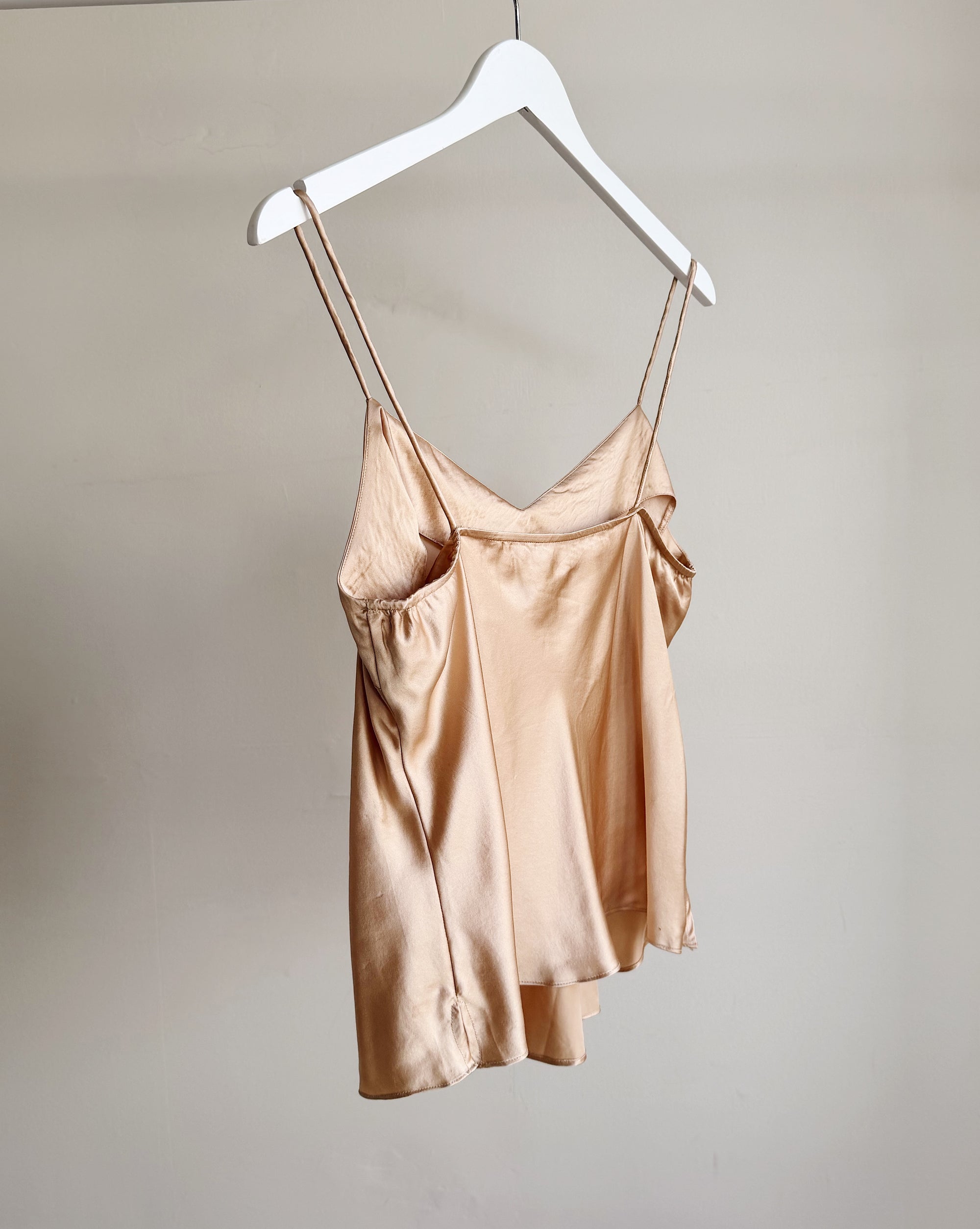 Champagne Silk Tank