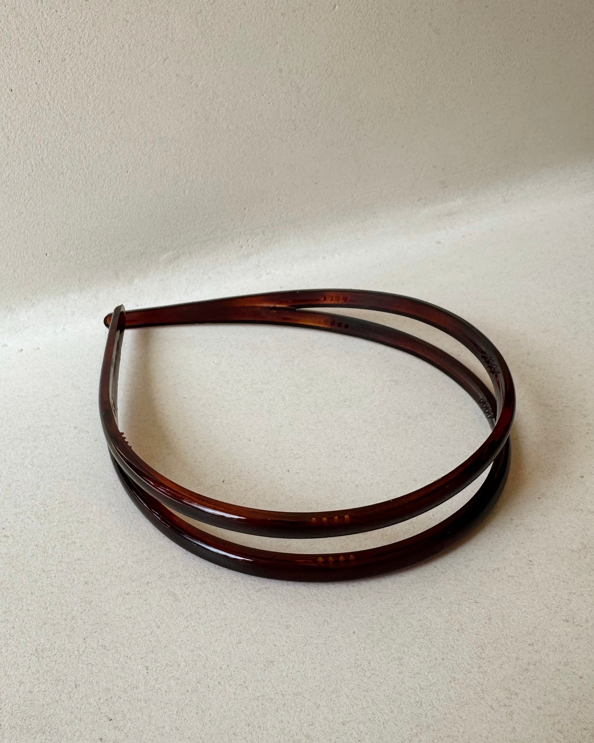 Parcelona | French Double Band Tortoise Headband - Hey Jude