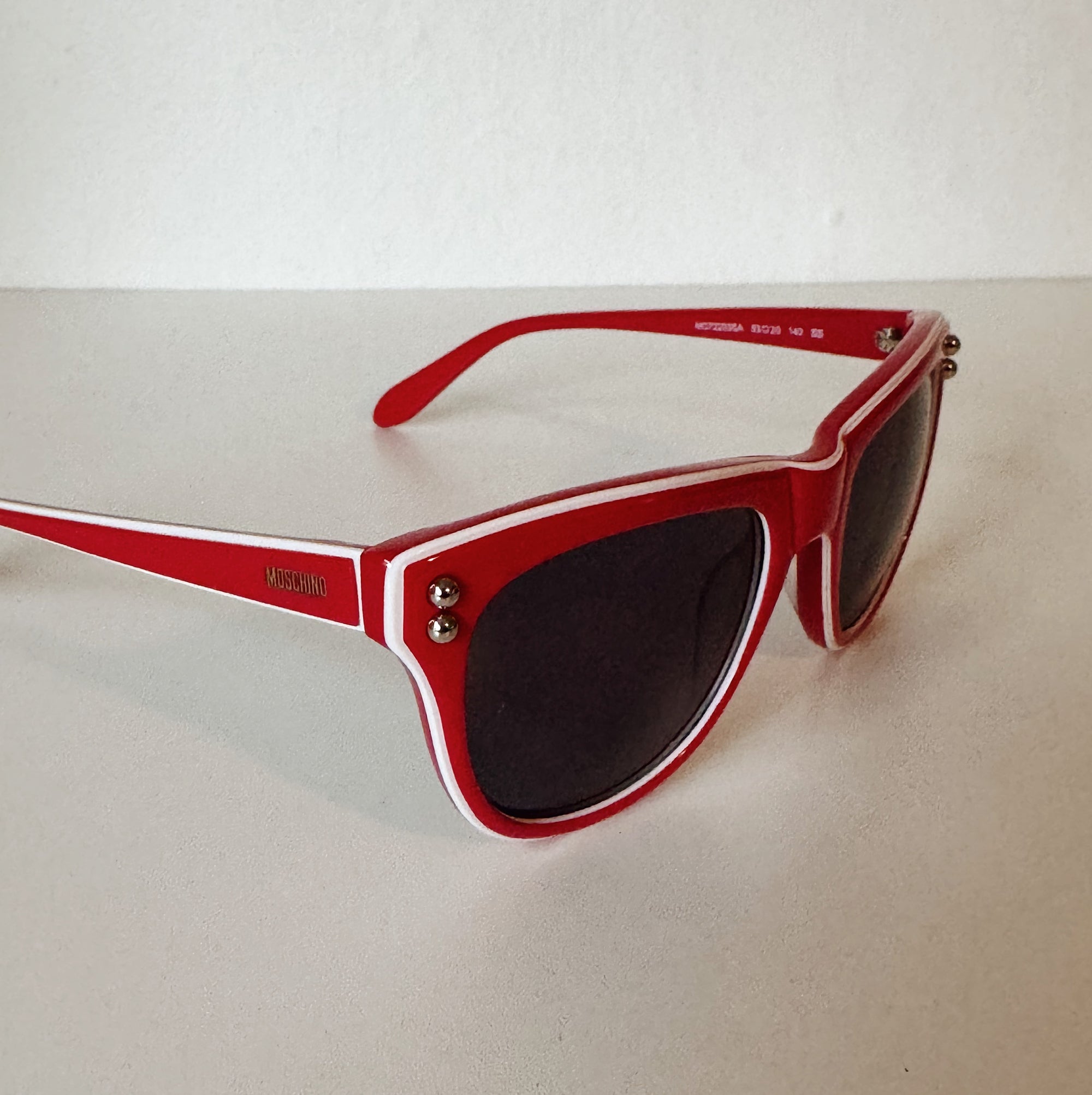 Moschino Red Cat Eye Sunglasses - Hey Jude