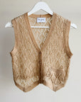 Honey Button Down Knit Vest