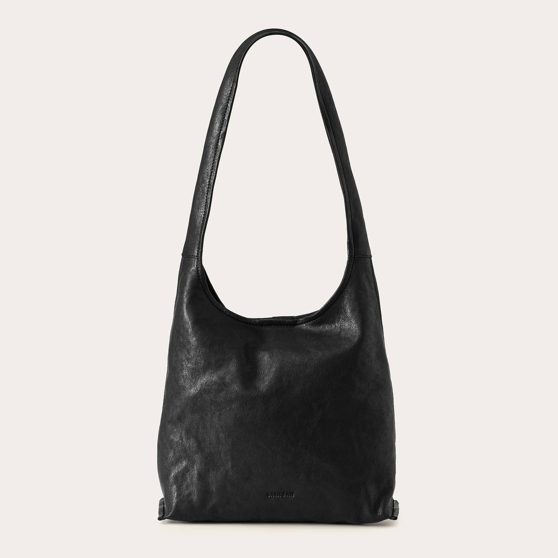 Balagan Studio | Leather Sak Bag in Black