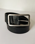 Black 90s Leather Belt - Hey Jude