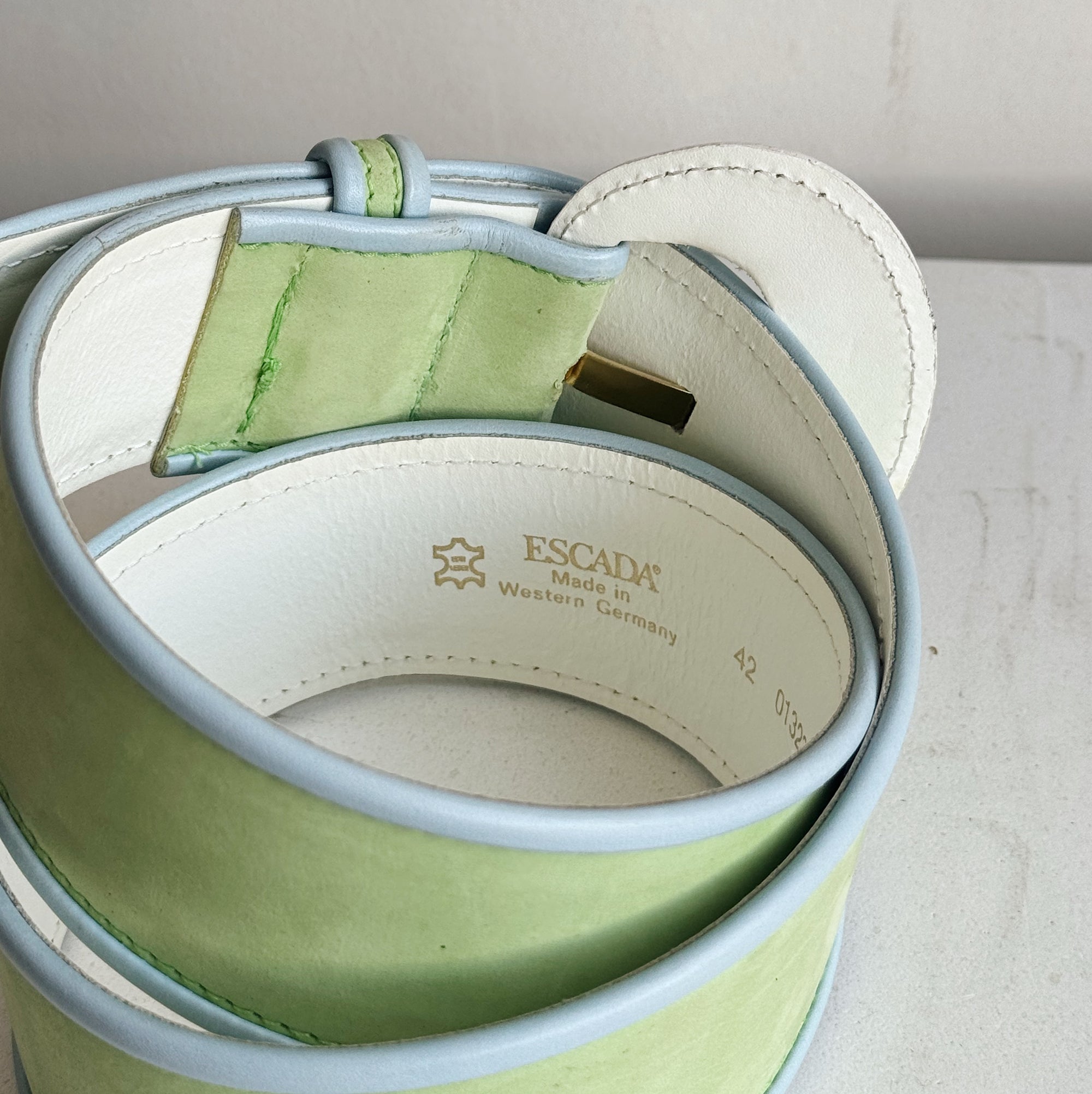 Escada Wide Leather Waist Belt - Hey Jude