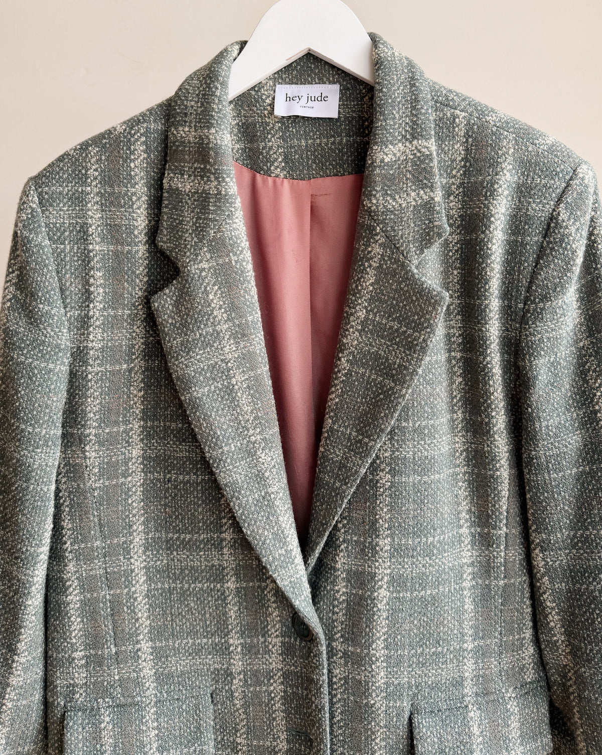 Juniper Plaid Wool Blazer - Hey Jude