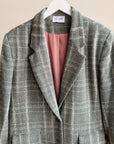 Juniper Plaid Wool Blazer - Hey Jude