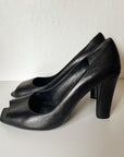 St John Black Peep Toe Pumps - Hey Jude