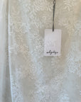 hijulez | Lace Bias Cut Skirt in Ivory