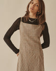 Biscotti Plaid Asymmetrical Dress