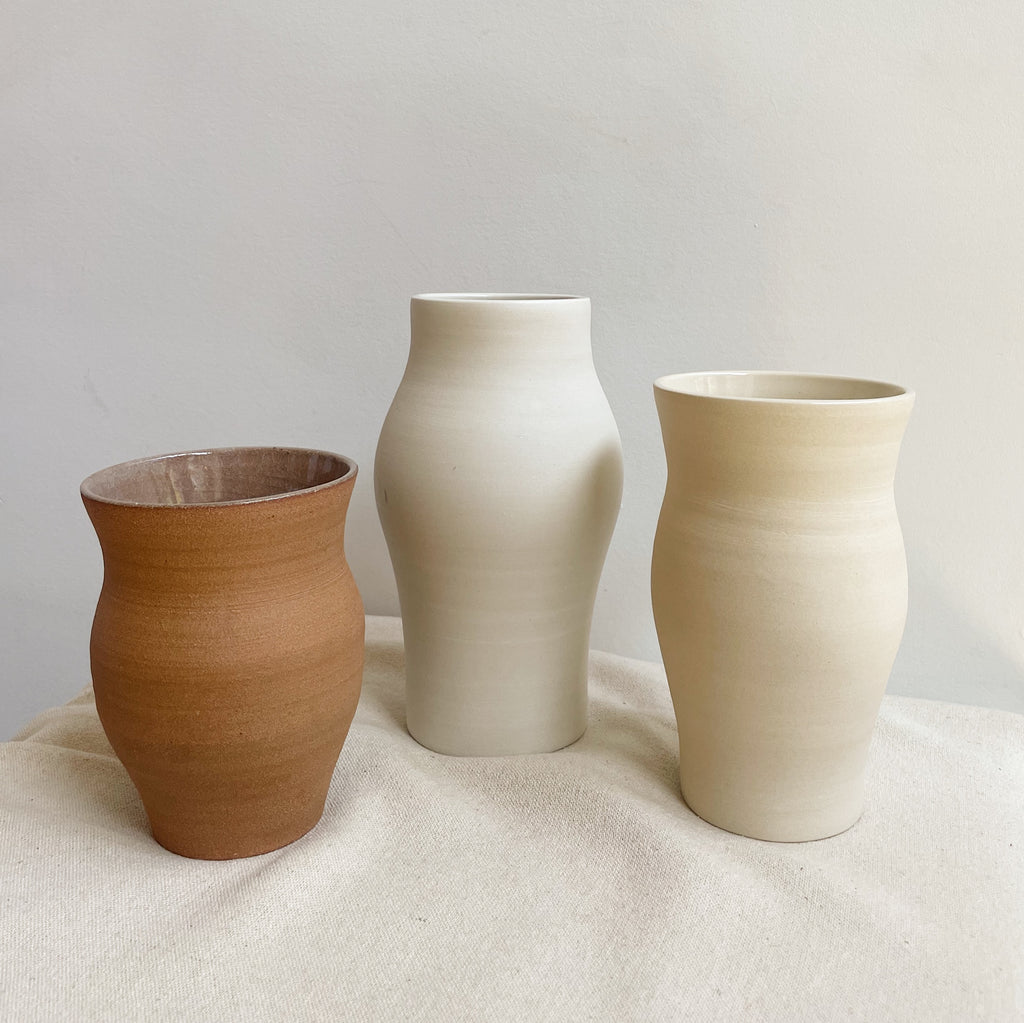 Medium Terracotta Ceramic Vase