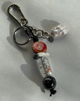 Sea + Pattern | Pearl Charm Keychain