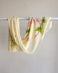 Butter Blossom Silk Scarf