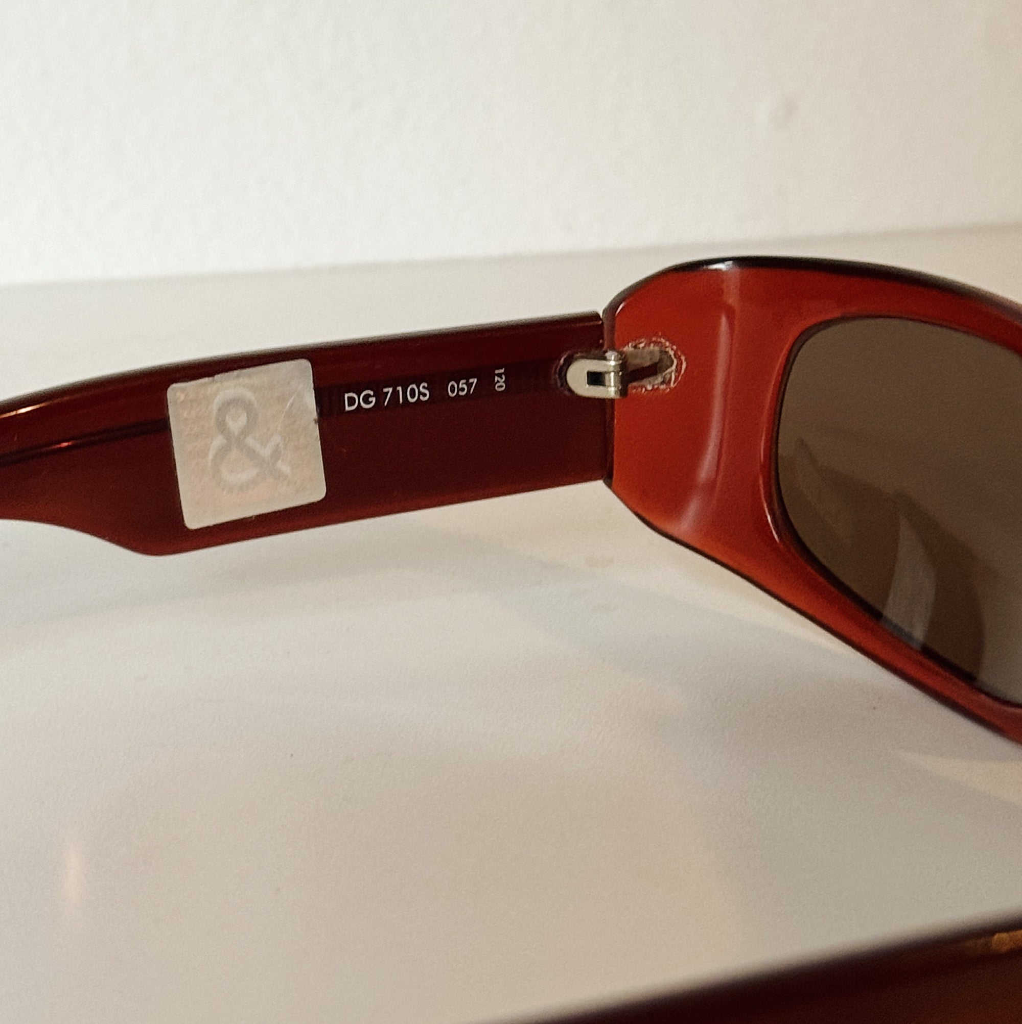 Dolce & Gabbana Y2K Deep Burgundy Sunglasses - Hey Jude