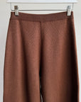 Toffee Knit Easy Pants