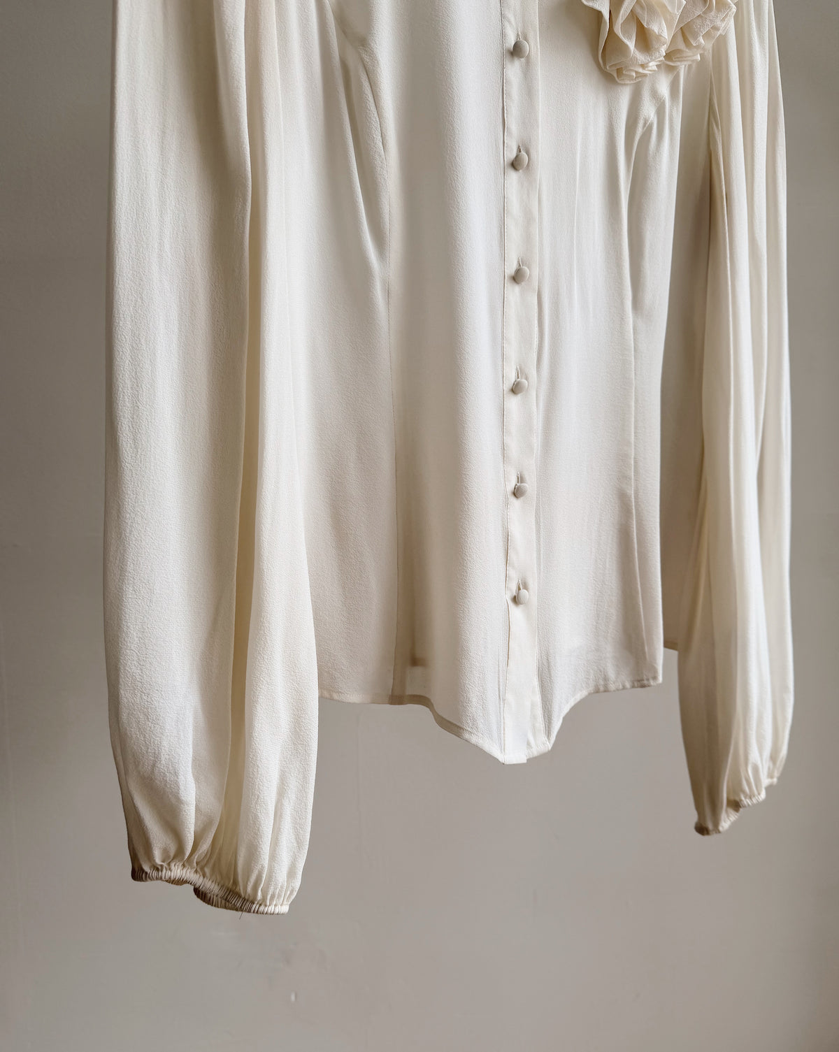 Guess by Marciano Ivory Silk Blouse - Hey Jude
