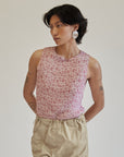 Sakura Textured Pleat Tank - Hey Jude