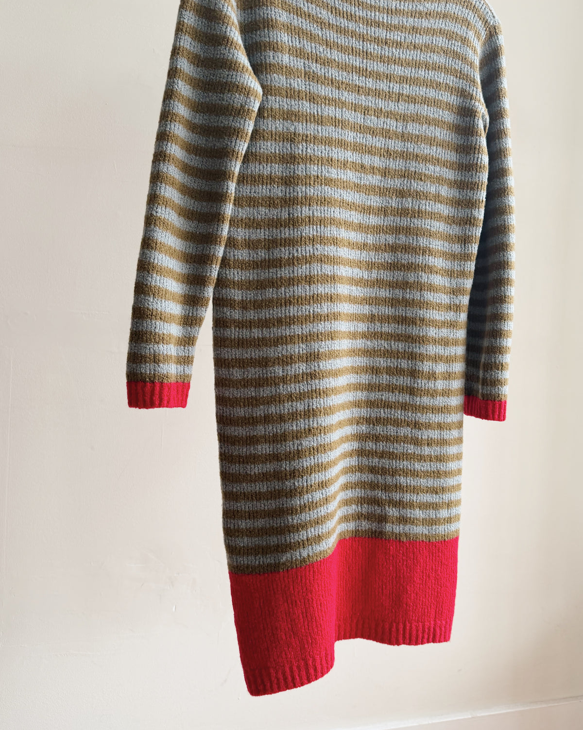 Striped 1970’s Wool Knit Column Dress - Hey Jude