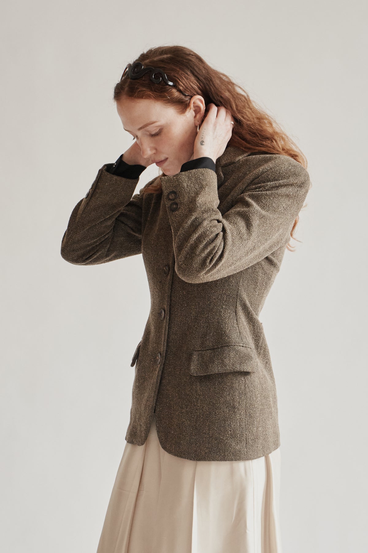 Jil Sander Wool Tailored Blazer