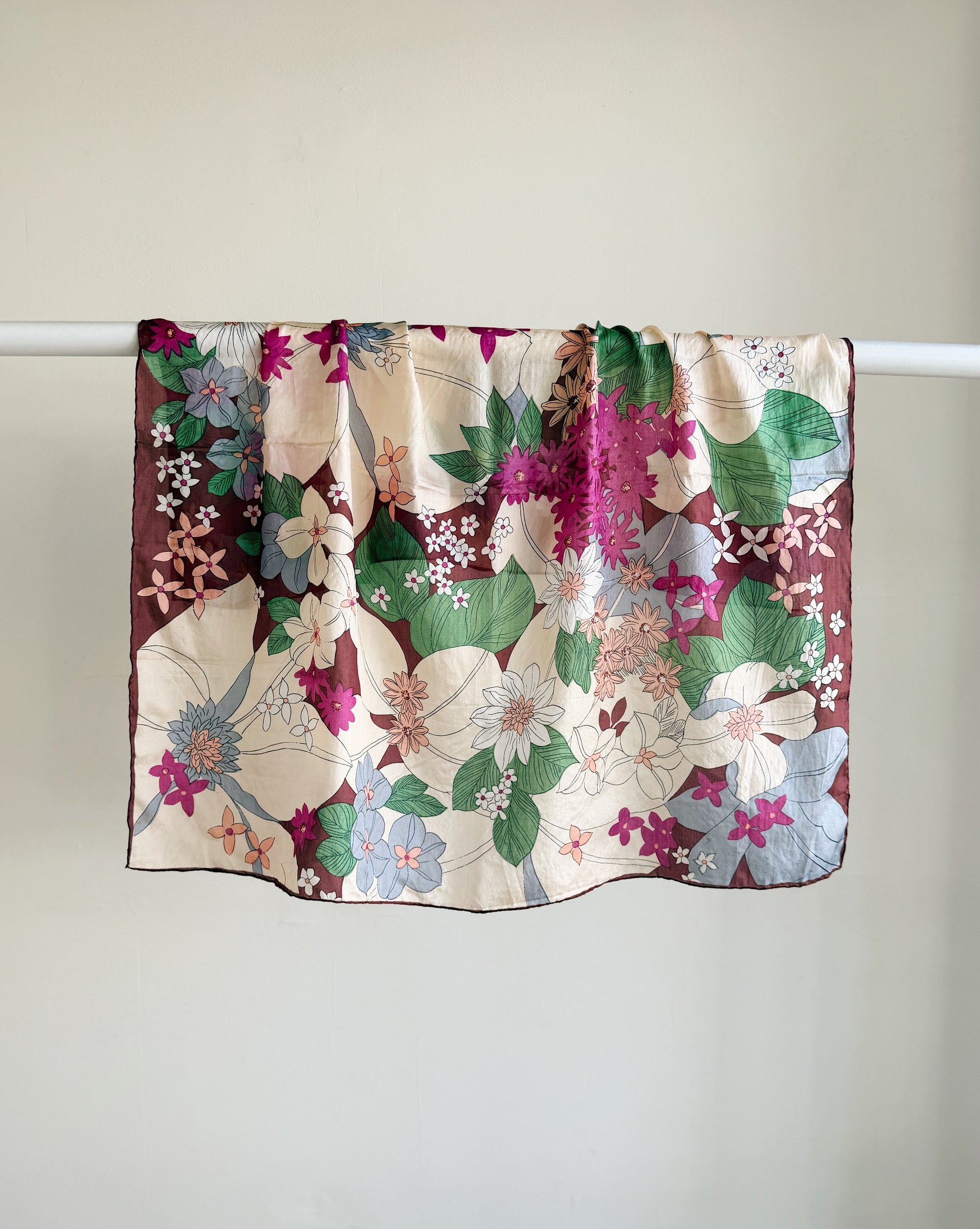 Botanical Garden Silk Scarf